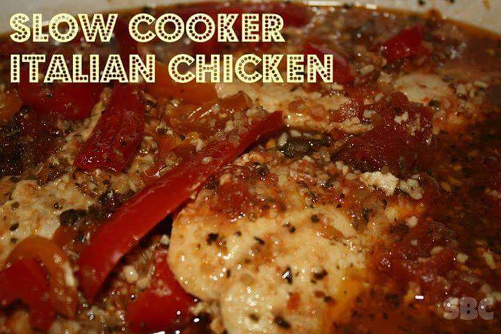Slow Cooker Italian Chicken