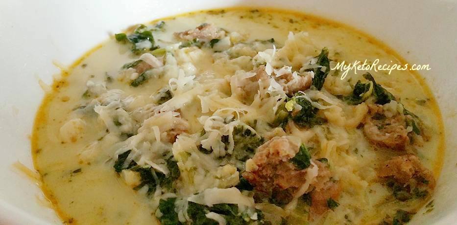 Zuppa Tuscana Soup in a bowl