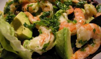 Shrimp Salad with Avocado and Cilantro