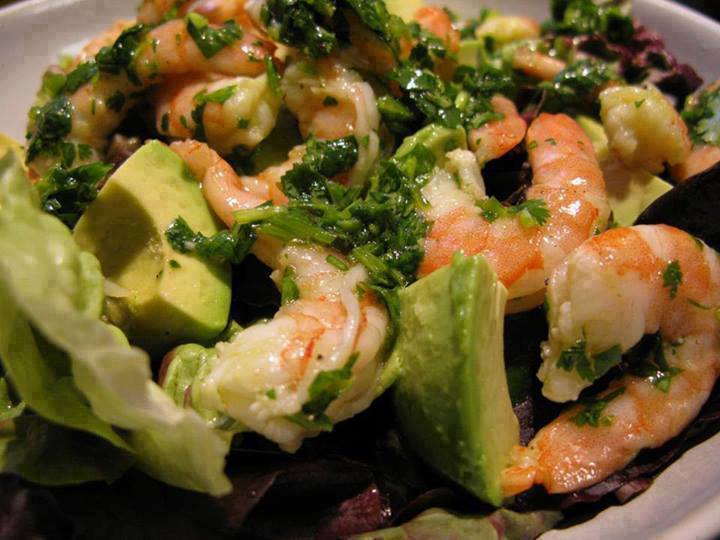 Shrimp Salad with Avocado and Cilantro