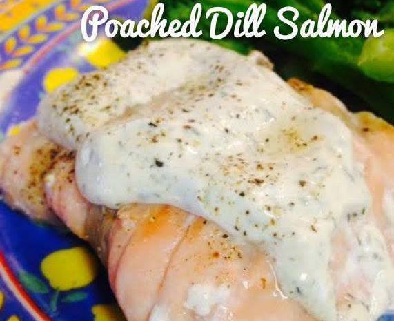 Poached Dill Salmon