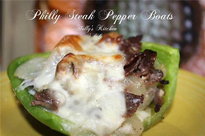Philly Steak Pepper Boats