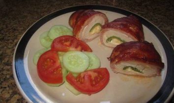 Chicken bombs for the ketogenic diet low carb
