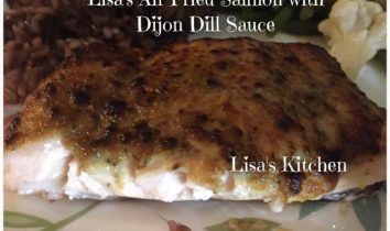 Keto Salmon with Dijon Dill Sauce