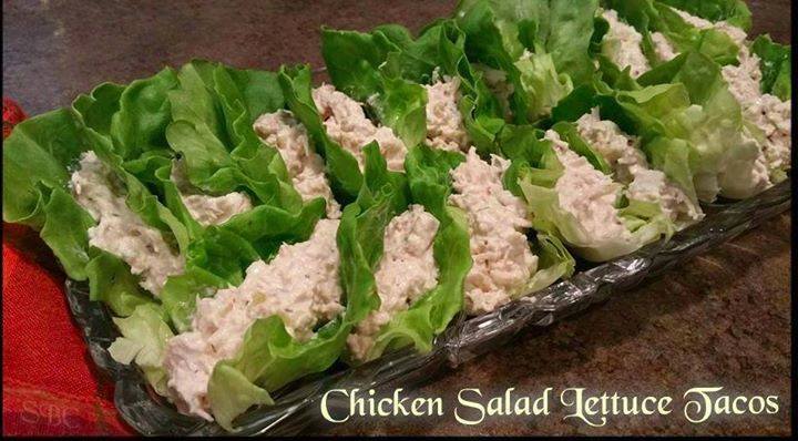 Chicken Salad Lettuce Tacos
