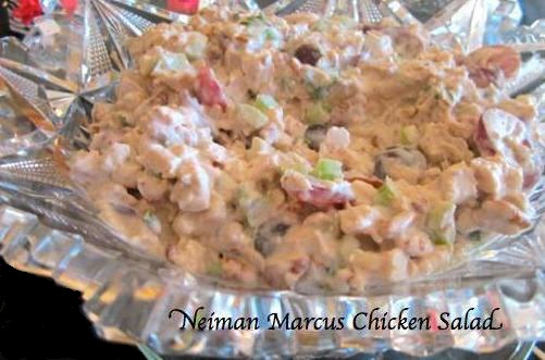 Neiman Marcus Chicken Salad Recipe